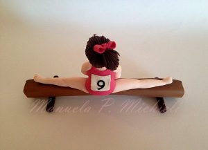 9 years old girl found of artistic gymnastics- 2016 - Back