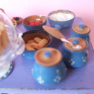 Dettaglio - Tavolo Blu dedicato ai frutti di bosco - 2008
