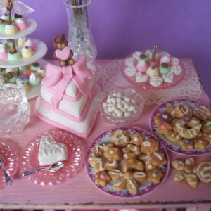 Dettaglio - Tavolo Rosa dedicato a una sposa - 2008