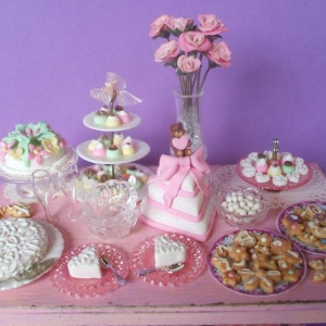 Dettaglio - Tavolo Rosa dedicato a una sposa - 2008